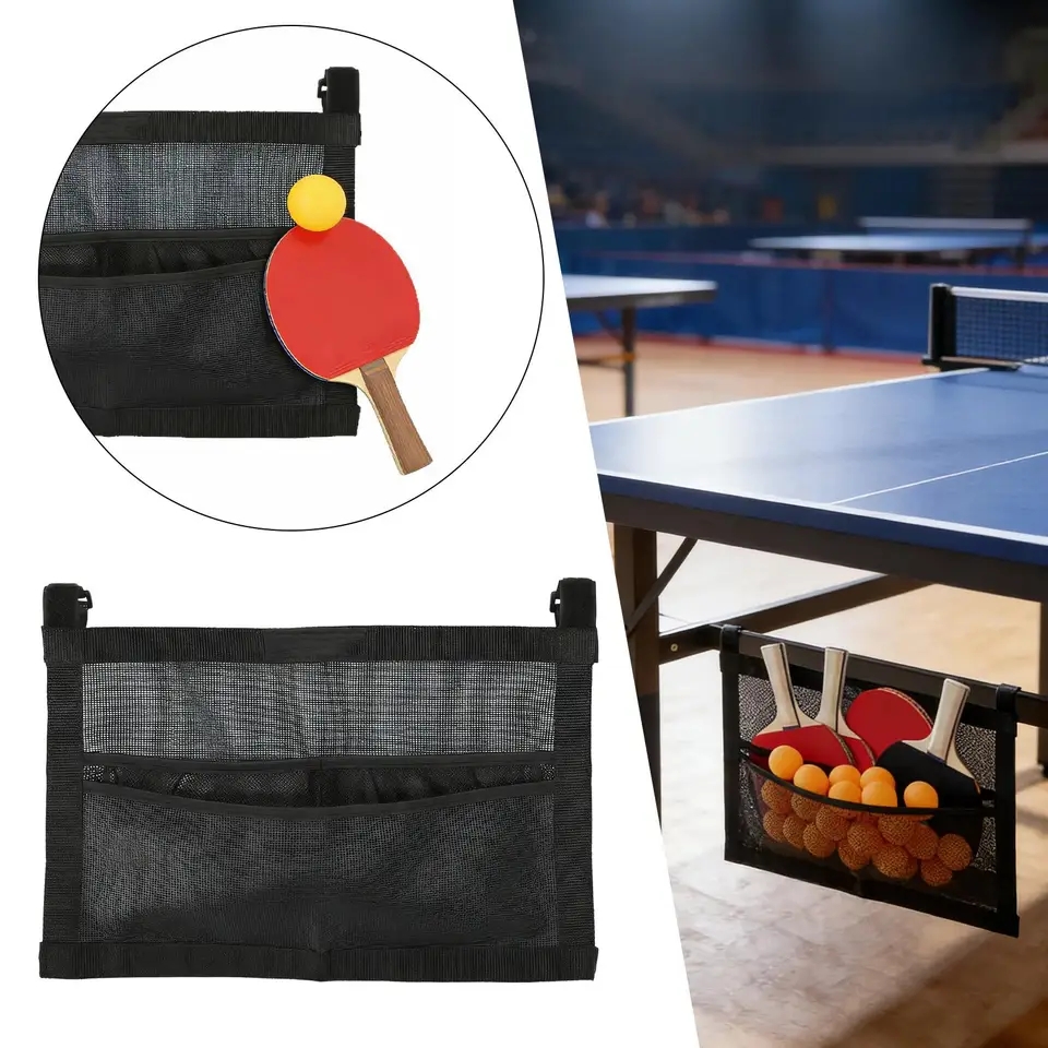 Table Tennis Ace - New Mesh Pingpong Ball Holder Large