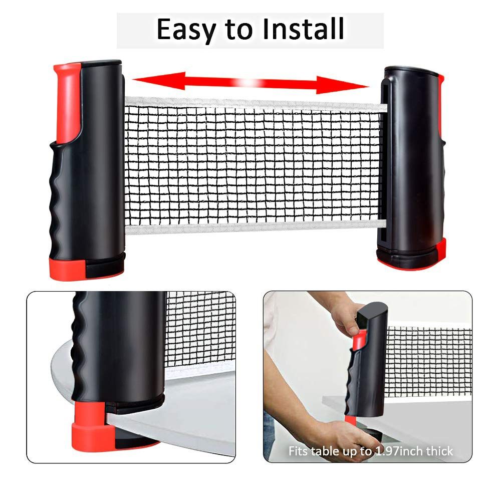Retractable Net Ping Pong Net  - Table Tennis Ace 评论和价格