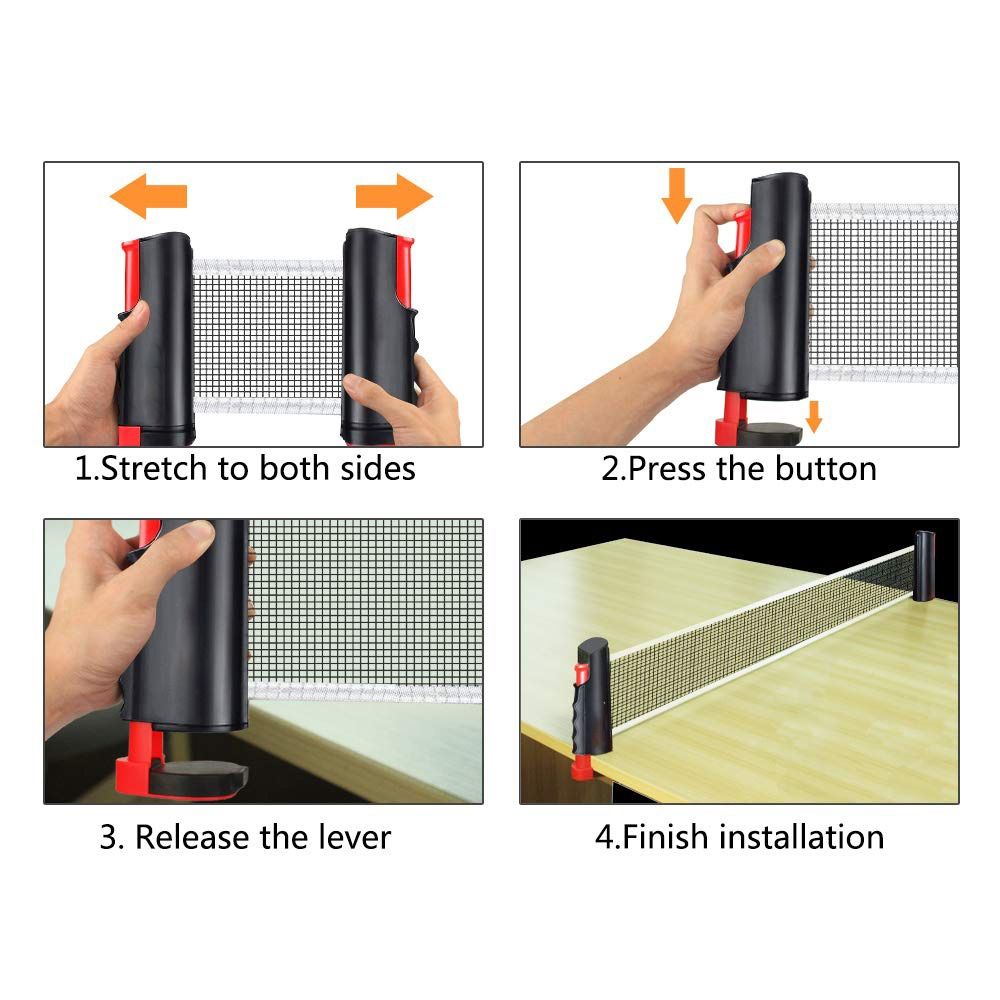 Retractable Net Ping Pong Net  - Table Tennis Ace 评论和价格