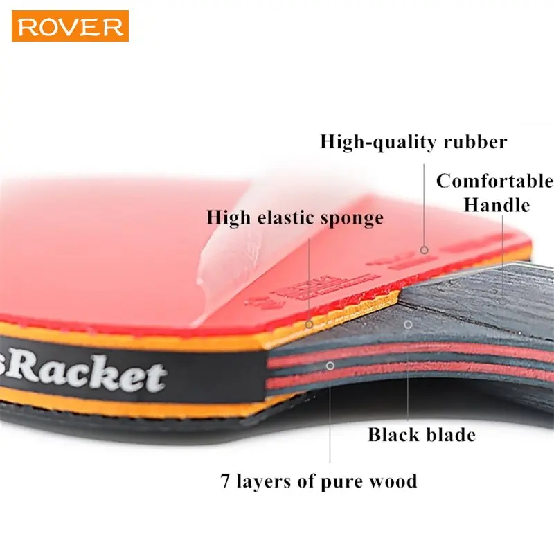 5/6 Star Table Tennis Racket 2 - Table Tennis Ace 评论和价格