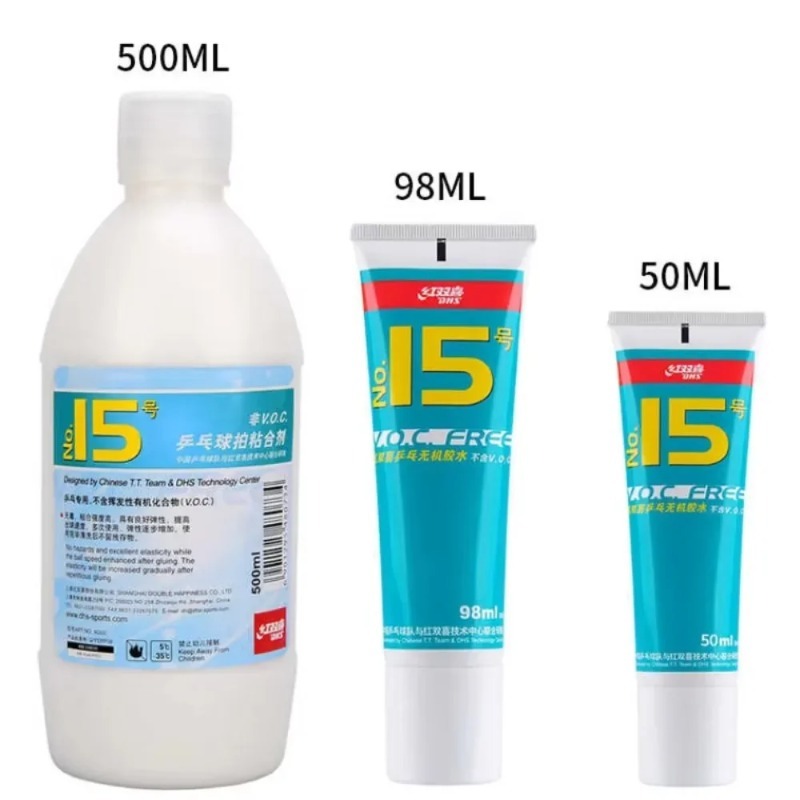 DHS No.15 VOC-Free Glue 50/98/ - Table Tennis Xiom 评论和价格