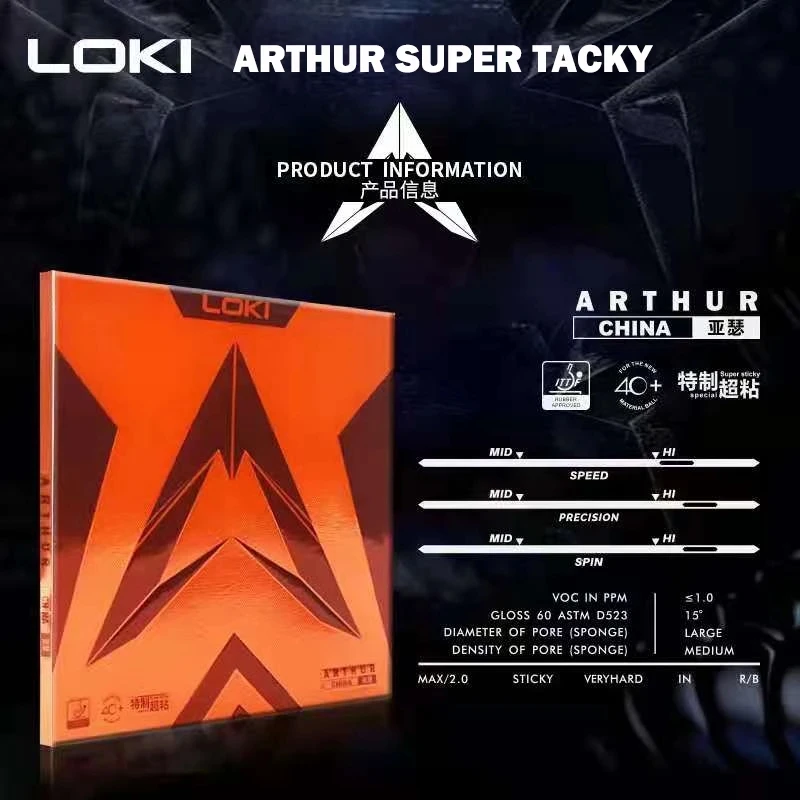 Original LOKI ARTHUR Europe/As - Table Tennis Xu Xin 评论和价格