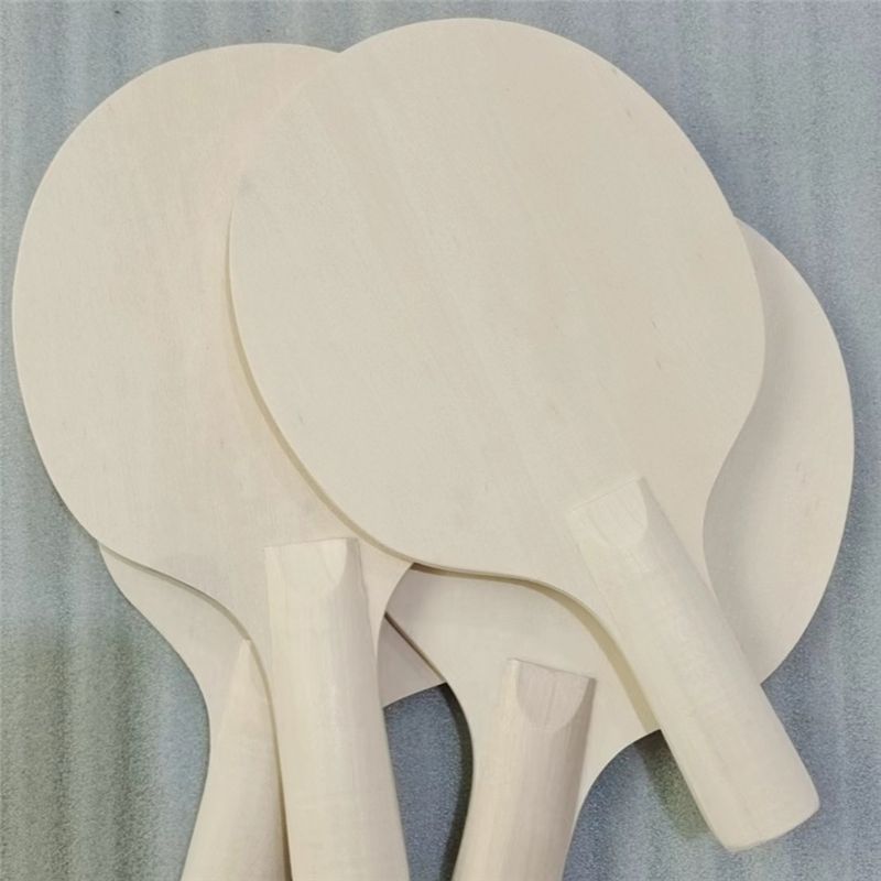 A12E-6Pcs Unpainted Wooden Tab - Table Tennis Kit 评论和价格