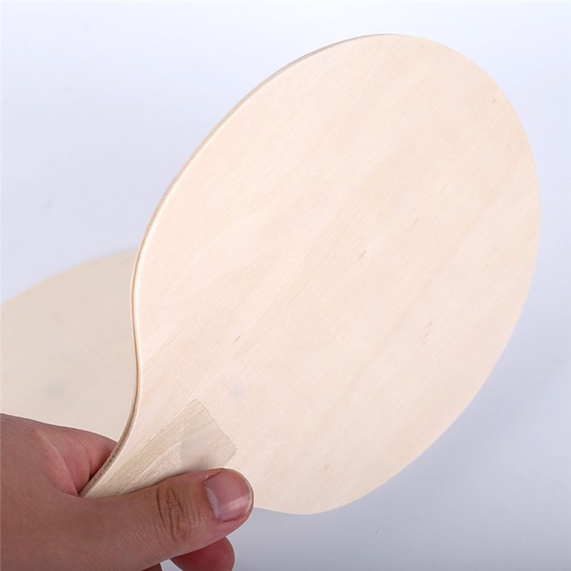 A12E-6Pcs Unpainted Wooden Tab - Table Tennis Kit 评论和价格